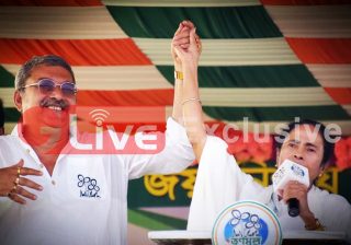 শ্রীরামপুর লোকসভা কেন্দ্রের তৃণমূল প্রার্থী কল্যাণ ব্যানার্জীর সমর্থনে জগৎবল্লভপুরে মমতা বন্দ্যোপাধ্যায়ের জনসভা।